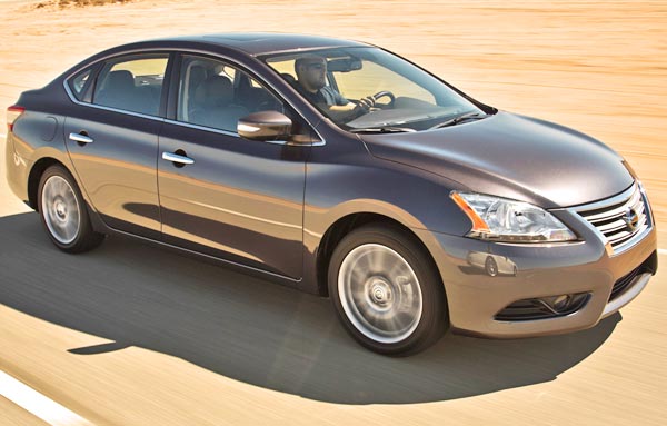 nissan sentra 2014 in motion