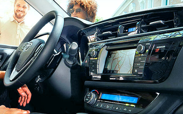 New 2015 Corolla S Premium Interior Dashboard