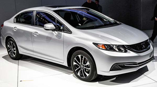 Honda Civic Ex 2014 Silver