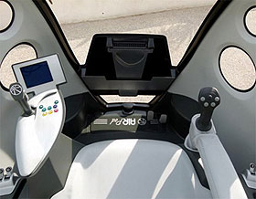 <strong>AirPod</strong> - Air compressed car | Interior Controls