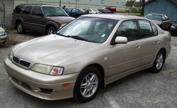 <strong>Cheapest Infiniti G20 2002 for sale.</strong> This gold one is the most affordable G20 '02 you can find at the moment of publishing this article. It has <span class='u'>133k miles</span> and is offered in <strong>Indianapolis, Indiana</strong> by Quality Motors Inc. car dealer. <strong>Price asking: </strong> <span class='u'>$2,995</span>. If you are interested, please give them a phone call at <span class='u'>877-894-8481</span> for more information.