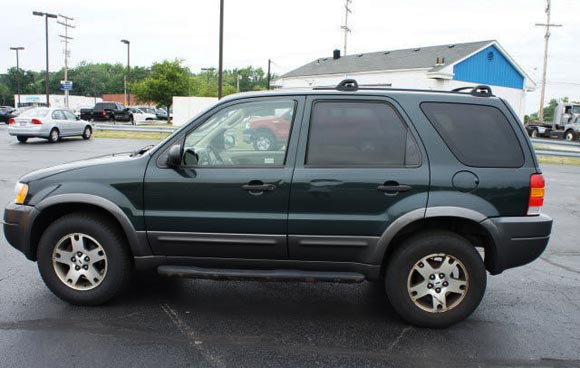<strong>Cheapest Ford Escape 2003 for sale.</strong> This is the most affordable Escape '03 you can find at the moment of publishing this article. It has <span class='u'>207k miles</span> and is offered in <strong>Westlake, Ohio</strong> by John Lance Ford car dealer. <strong>Price asking: </strong> <span class='u'>$2,950</span>. If you are interested, please give them a phone call at <span class='u'>888-859-3985 </span> for more information.