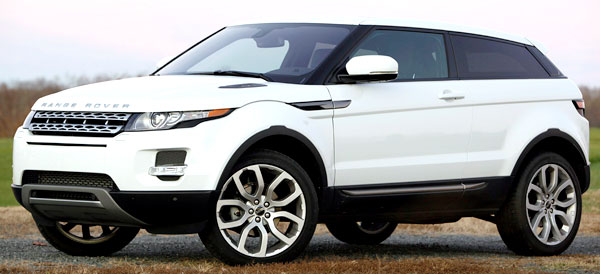 <strong>Ranger Rover Evoque Coupe 2012.</strong> The Evoque was created to draw the attention of younger consumers who might not have considered buying a Range Rover. Therefore it comes more compact but without losing the high levels of luxury, comfort, power, and road capabilities that are the seal of the house.