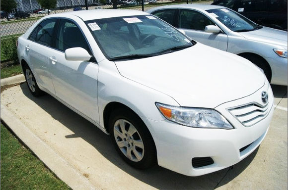 <strong>Cheapest 2012 Toyota Camry for sale: $17,895.</strong> This is the most affordable Camry 2012 you can find for sale at the moment of writing this article. This Camry LE Certified by the dealer, is practically new and has only <span class='u'>1,691 miles</span> on it and is for sale in <span class='u'>Grapevine Texas</span> by Texas Toyota car dealer. If you are interested in buying it, give them a call at <span class='u'>888-614-5182</span>.