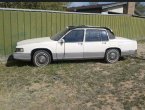 1989 Cadillac DeVille (White And Black)