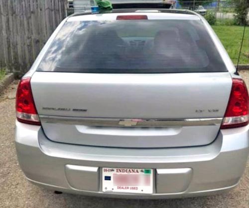 '04 Chevy Malibu '04 HB Indianapolis, IN 46254 $2000 or Less SILVER