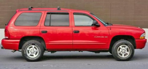 &#39;01 Dodge Durango 4x4 SUV Under $1000 in Severn, MD 21144 (RED) - 0