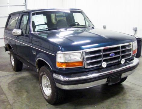 1993 Ford Bronco used SUV Green