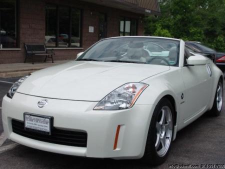 White Nissan 350Z Grand Touring Convertible for sale in Florida, 