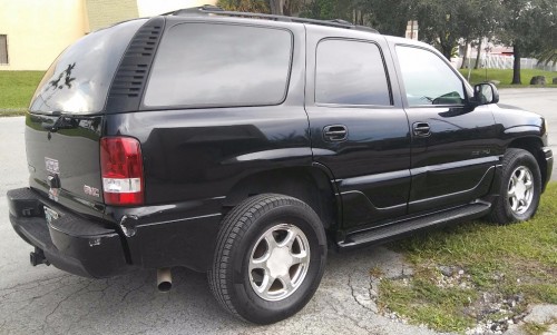  03 GMC Yukon Denali SUV Under 5K South FL By Owner Black Autopten