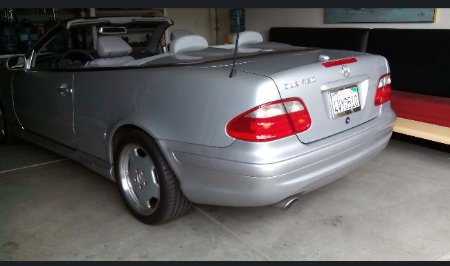 2002 Mercedes Benz CLK Convertible For Sale By Owner in CA ...