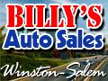 Billy's Auto Sales Winston-Salem NC