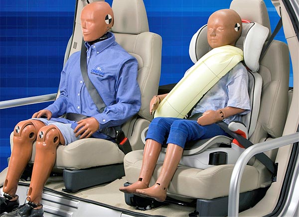 inflatable seat-belts safety system