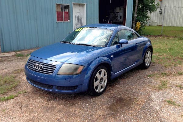 2000 audi tt blue texas