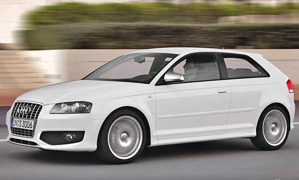 audi s3 white