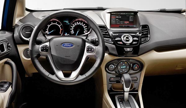 2014 ford fiesta interior cabin steering wheel