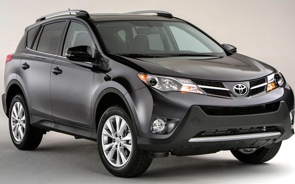 2013 toyota rav4 xle black front