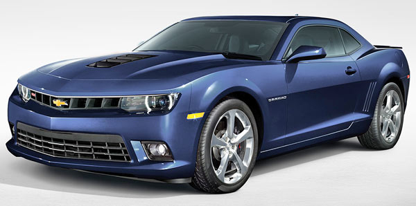 new camaro blue