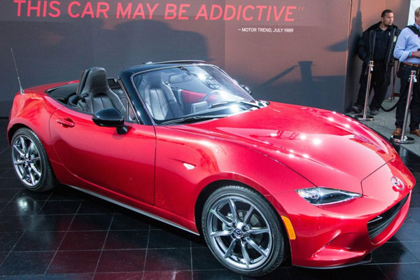 new mazda miata convertible