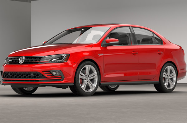 release 2016 VW Jetta GLI Sedan Red