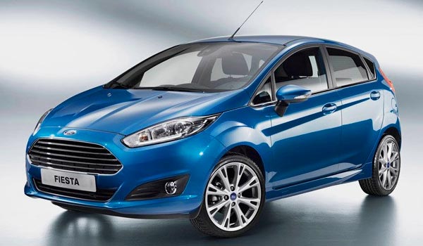 Ford fiesta 2014 ecoboost 1.0L blue