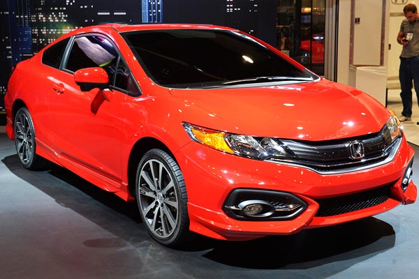 red civic 2014