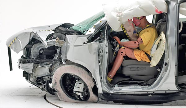 honda odyssey crash test