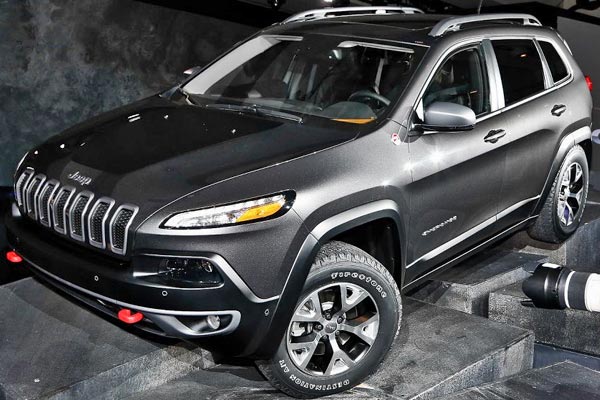 autoshow jeep cherokee 2014 silver