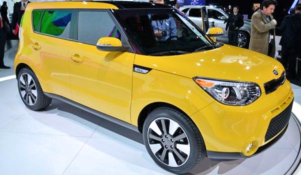 new kia soul 2014 yellow