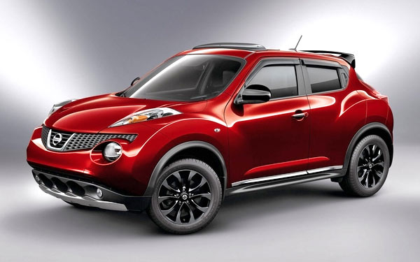 lateral view - nissan juke