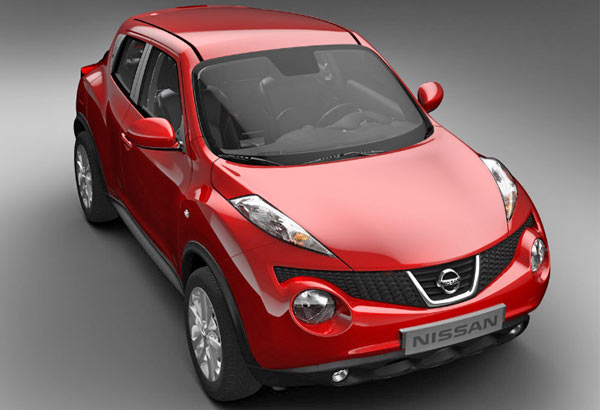 aerial view - nissan juke