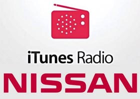 Apple will release iTunes Radio for cars with its automotive partner Nissan, who will install the format exclusively for the Rogue, Versa and Leaf models.