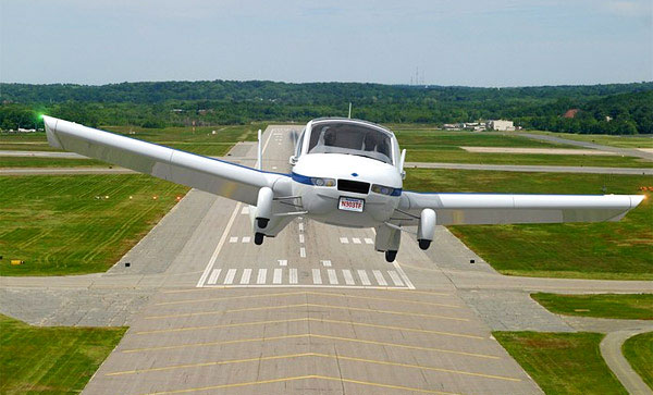 <strong>Terrafugia Transition</strong> The Terrafugia Transition during its first test flight was 8 minutes in the air and reached about 425 meters.