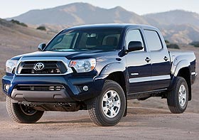 <strong>Toyota Tacoma 2012.</strong> The Tacoma is the cheapest and most wanted pickup truck in America