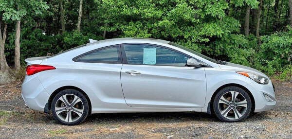 New Hyundai Elantra Coupe Dark Gray Side View