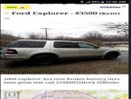 2008 Ford Explorer under $3000 in Ohio