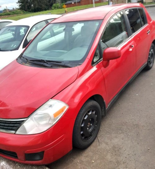 Used Car 10001500 in Elma, WA 98541 Nissan Versa '07 RED By Owner