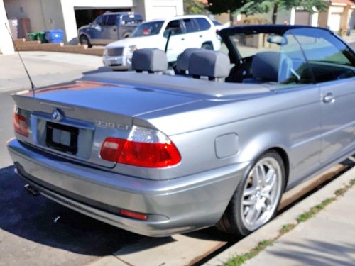BMW 330 Ci '04 Convertible Under $7K in Palmdale, CA 93551 SILVER