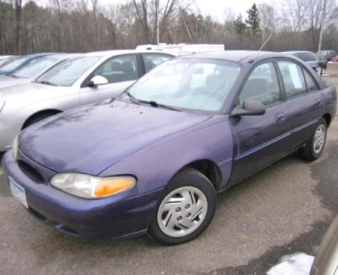 97 Ford escort purple #8