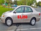 Corolla was SOLD for only $3,250...!