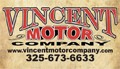 Vincent Motor Company, used car dealer in Abilene, TX