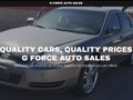 G Force Auto Sales Logo