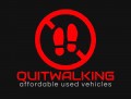 QUIT Walking CAR SALES Logo