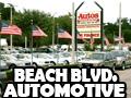 Beach Blvd. Automotive Logo