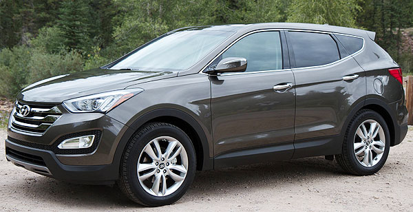 Hyundai Santa Fe Sport Midsize SUV Brown